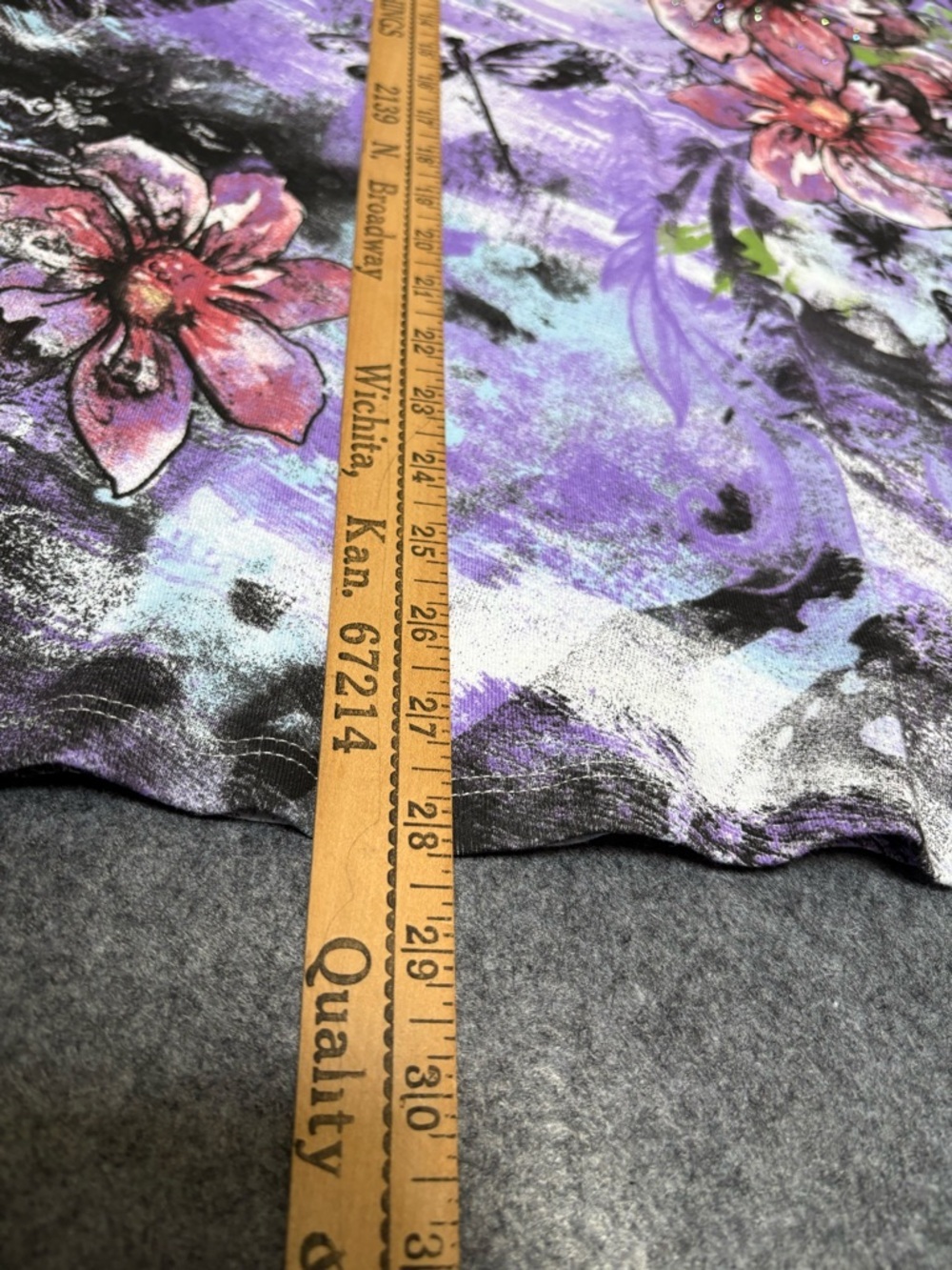 Y2K Jess & Jane Womens 3X Dragonflies Top AOP Rhinestone Boho Coastal Grandma - Picture 8 of 9